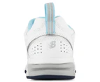 New Balance Women's X-Training 624 Wide Fit Shoe - White/Blue