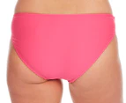 Seafolly Women's Twist Band Hipster - Raspberry