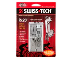 Swiss+Tech Rx20 Deluxe Cycling Tool Kit - Silver 