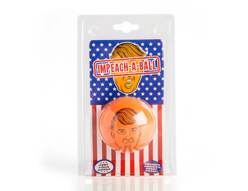 Impeach-A-Ball Donald Stress Relief Ball - Orange