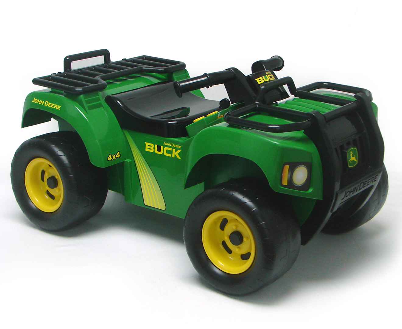 John Deere Sit-n-Scoot Buck ATV Toy - Green | Catch.com.au