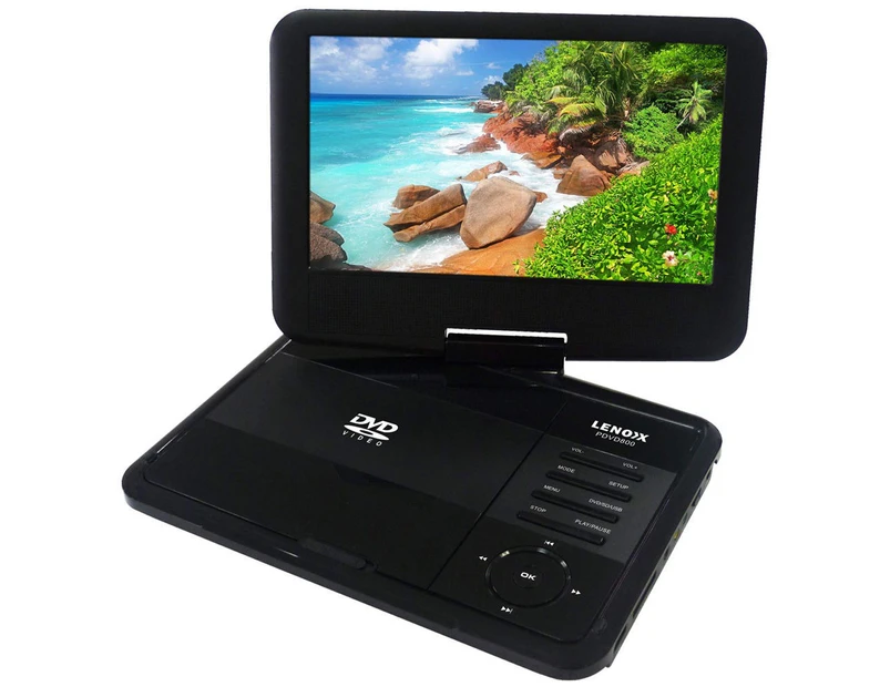 USB/CD/DVD Player Portable 9" Wide Screen Multi region/All Region/free zone code