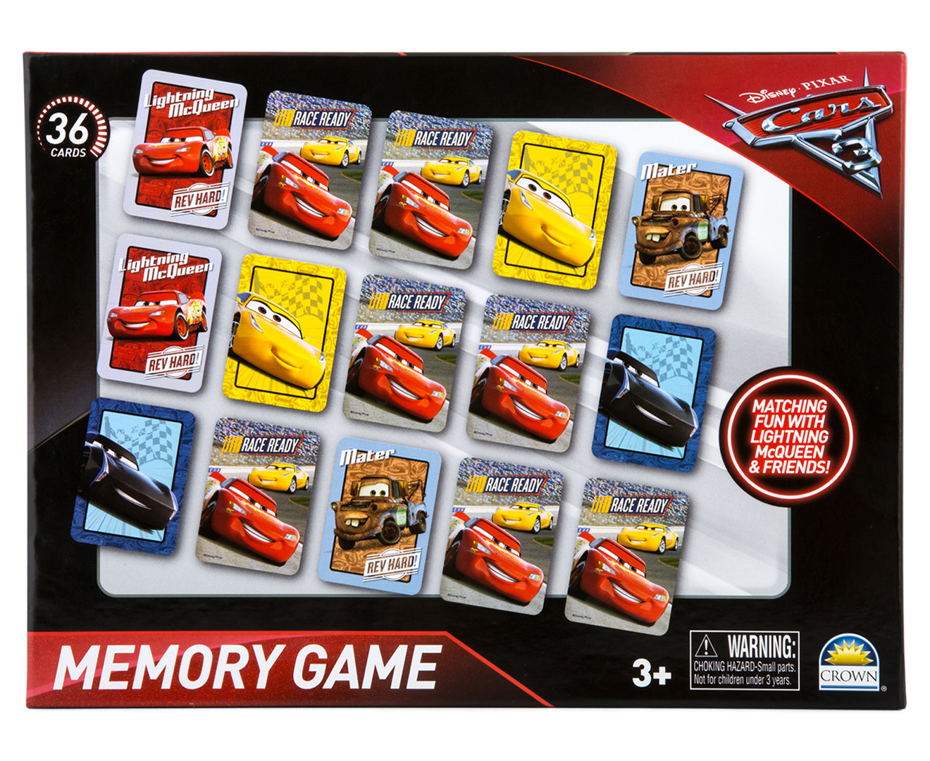 disney pixar cars memory game