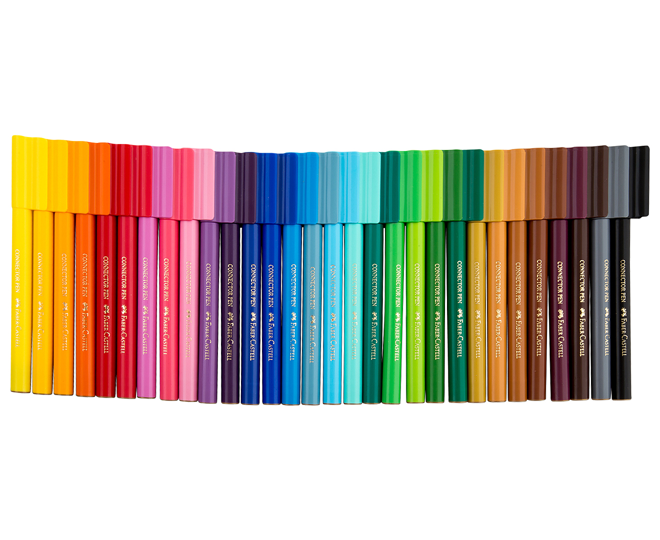  Faber  Castell  Connector  Pens  30 Pack Assorted 