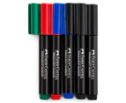 Faber-Castell Connector Pen Permanent Markers 5-Pack - Multi 