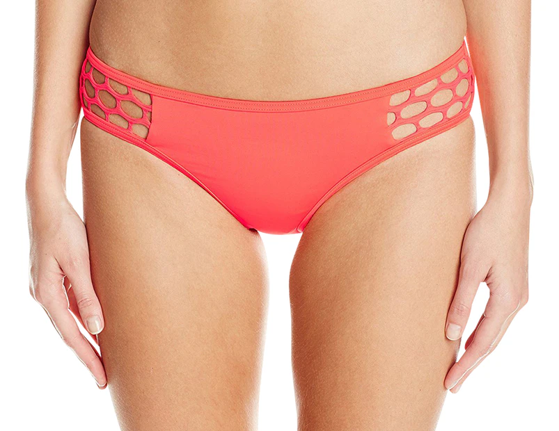 Seafolly Women's Mesh About Hipster - Nectarine