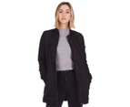 All About Eve Women's Force Longline Bomber Jacket - Black
