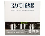 RACO Chef Choice 7.6L Stockpot w/ Lid - Stainless Steel