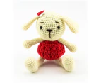 Aria the Bunny - Berry Handmade soft toy