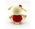 Aria the Bunny - Berry Handmade soft toy