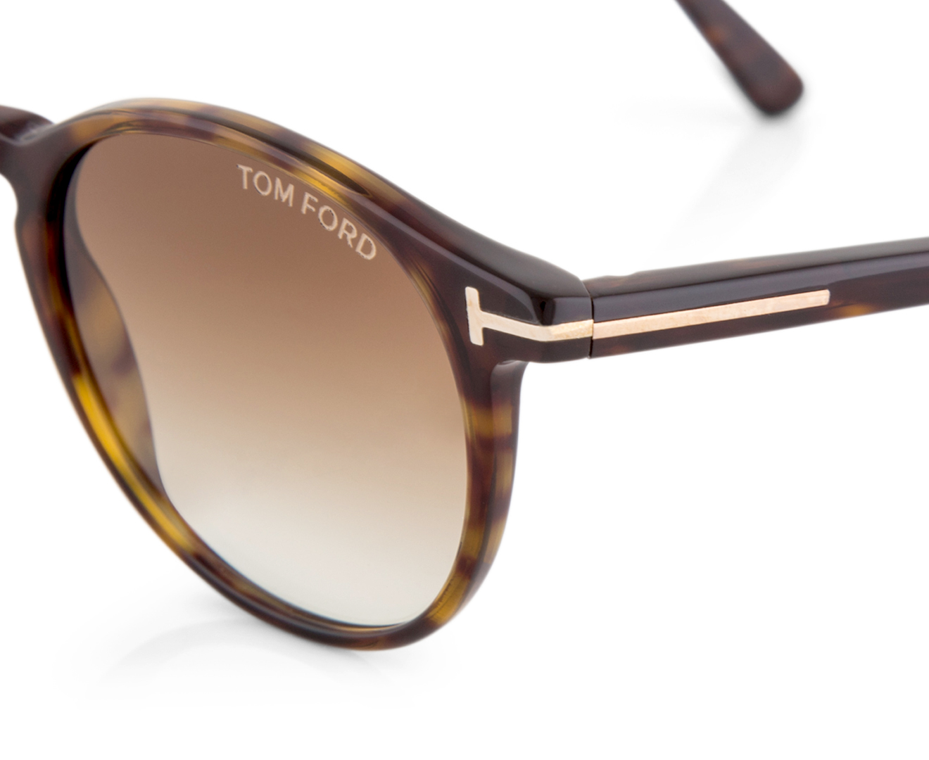 Tom Ford Andrea Sunglasses - Shiny Havana/Brown 