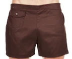 Stubbies Men's Basic Stubbies Shorts - Brown