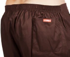 Stubbies Men's Basic Stubbies Shorts - Brown