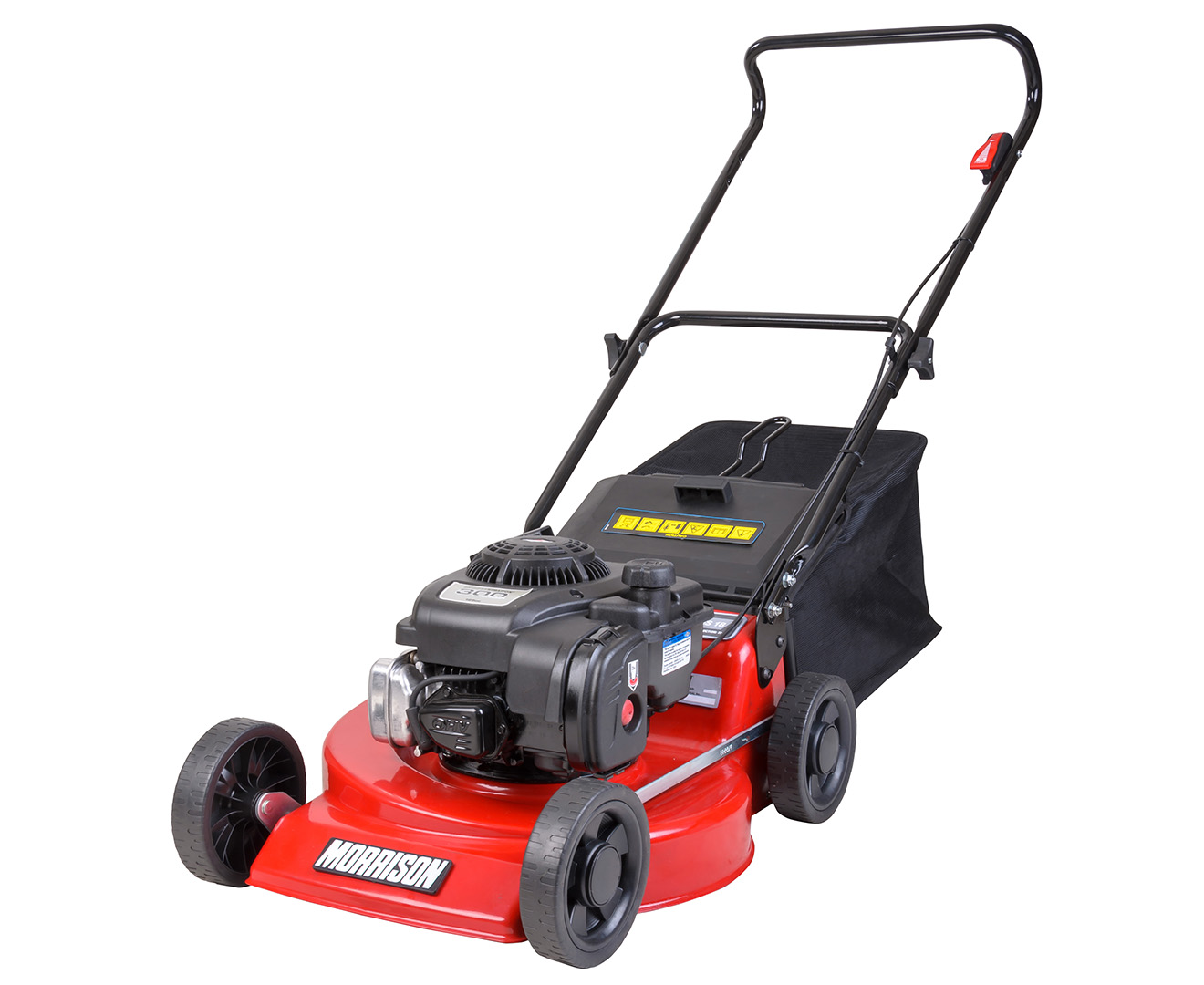 Morrison Lawn Marshal 460 Lawnmower Black Red Catch