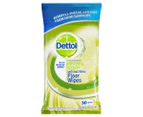 Dettol Anti-Bacterial Floor Wipes Fresh Lime & Mint 30pk