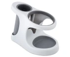 Polder Style & Store Styling Tool Holder - White/Grey