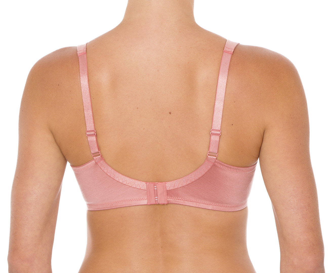 Triumph Lacy Minimiser Bra - Terracotta