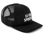 Le Coq Sportif Lingue Trucker Cap - Black