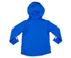 Adidas Toddler Boys' Sports Performance Hooded Jogger - Blue/White