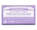 Dr. Bronner's Pure-Castile Soap Bar Lavender 140g 1