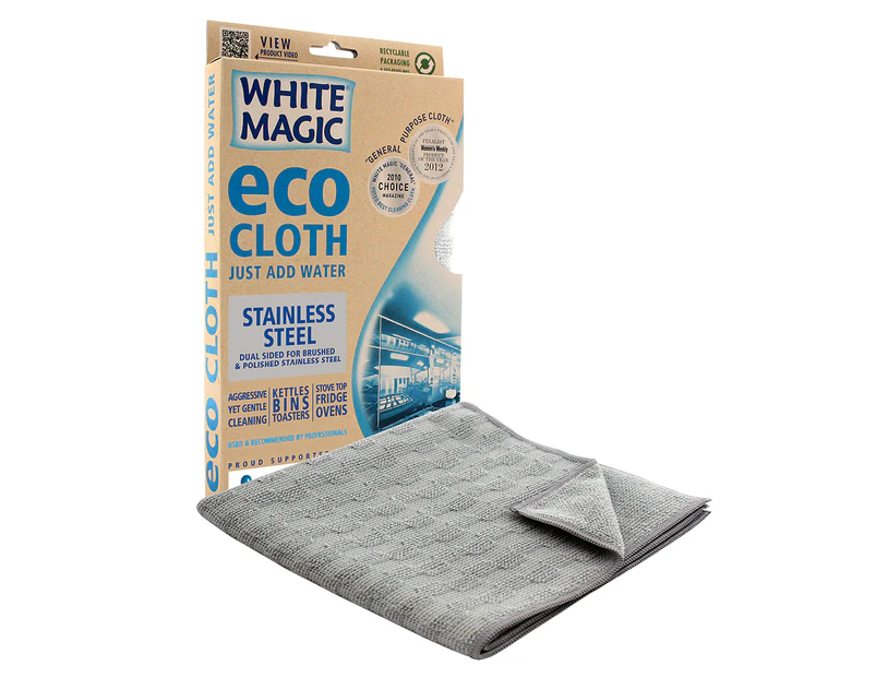 White Magic Eco Cloth Stainless Steel