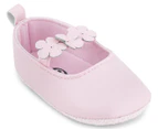 Betta Baby Flower Mary Jane Shoe - Pink