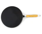 Ortega Kitchen 24cm Cast Iron Crepe Pan - Black