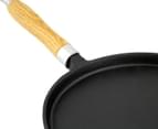 Ortega Kitchen 24cm Cast Iron Crepe Pan - Black 5