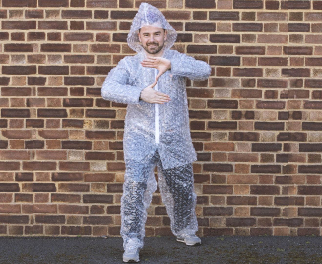 ...or simply need a new outfit for Halloween - this Bubble Wrap Costume is ...