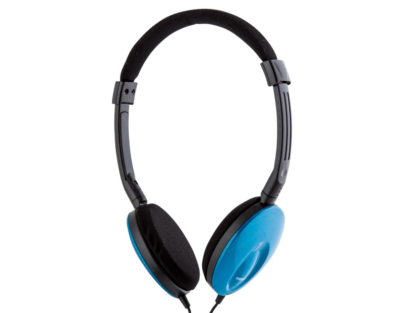 Maxell UltraThins Over Ear Headphones - Blue 