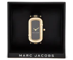 Marc Jacobs Women's 23mm Monogram Leather Watch - Gold/Black