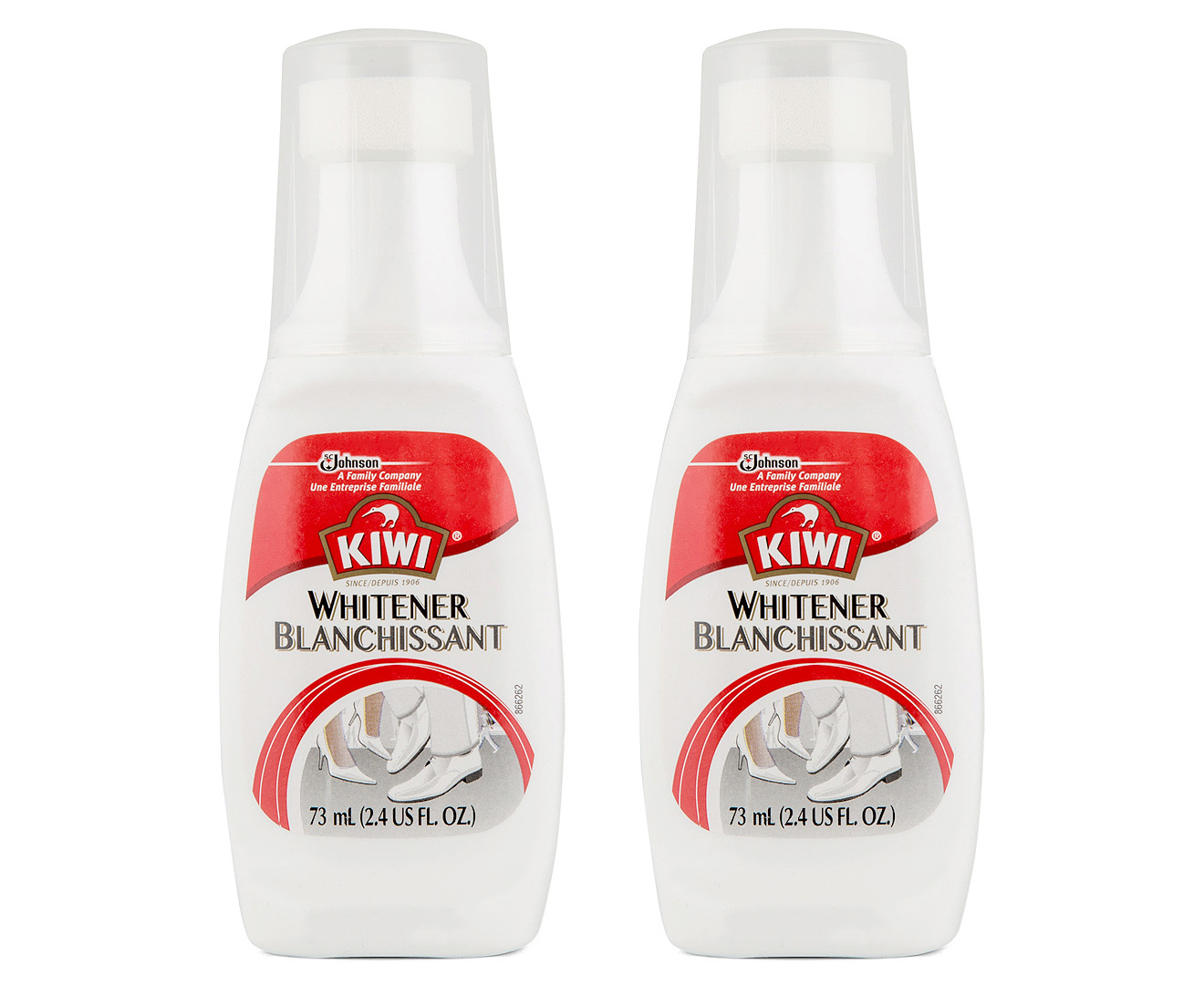 Shoe Whitener Shoe Polish for Leather 2.4 Oz Formulated with Advanced  Polymer