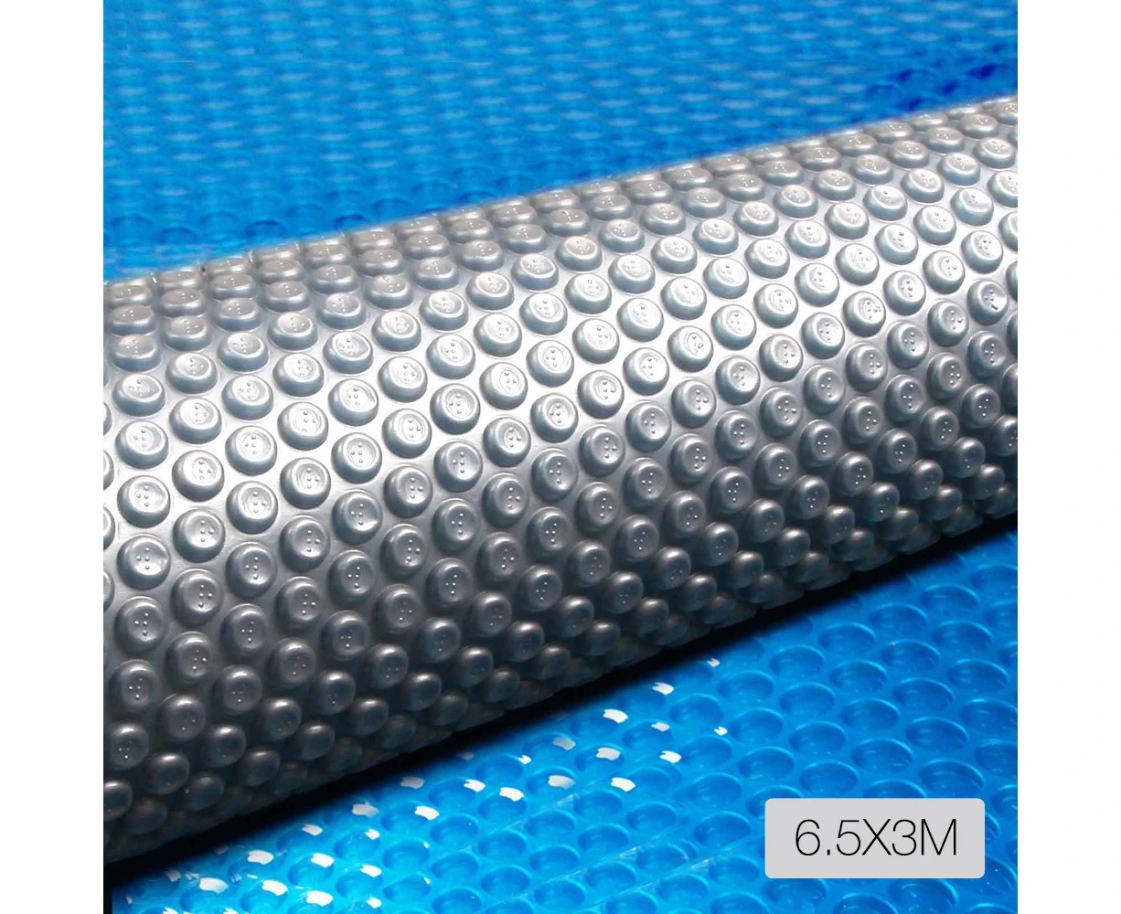 Aquabuddy Solar Swimming Pool Cover 500 Micron Outdoor Bubble Blanket 6.5M X 3M