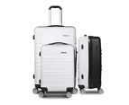 Wanderlite 3pc Luggage Suitcase Trolley Set TSA Travel Hard Case Lightweight Vacation