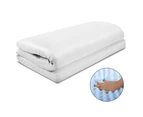 Giselle Bedding Cool Gel Egg Crate Memory Foam Mattress Topper 5CM King Mat