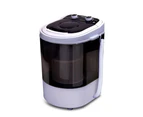 Devanti 4KG Mini Portable Washing Machine Top Load Loader Spin Dry Camp Caravan