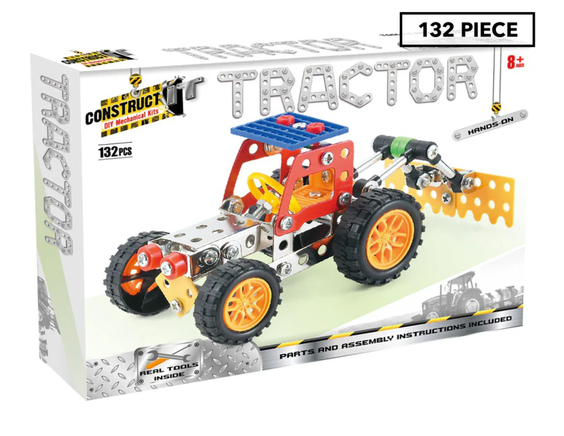 Construct-It 132-Piece Tractor Building Kit
