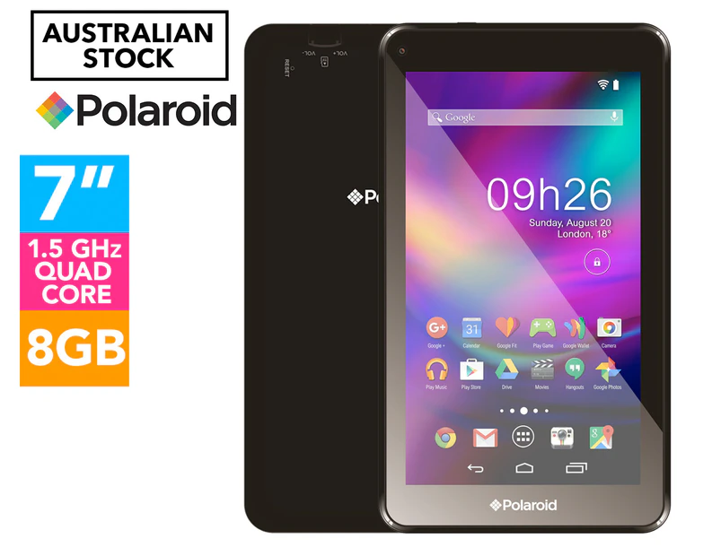 Polaroid 7-Inch Android MID0748 Tablet - Black