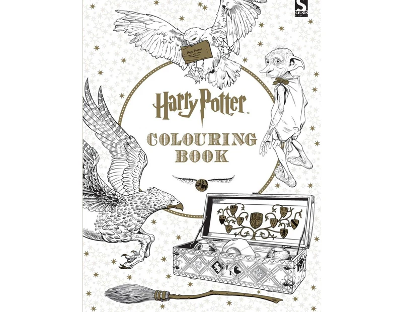 Harry Potter 96-page Colouring Book (paperback Book)