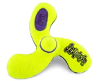 KONG Large AirDog Squeaker Spinner Toy - Green/Purple