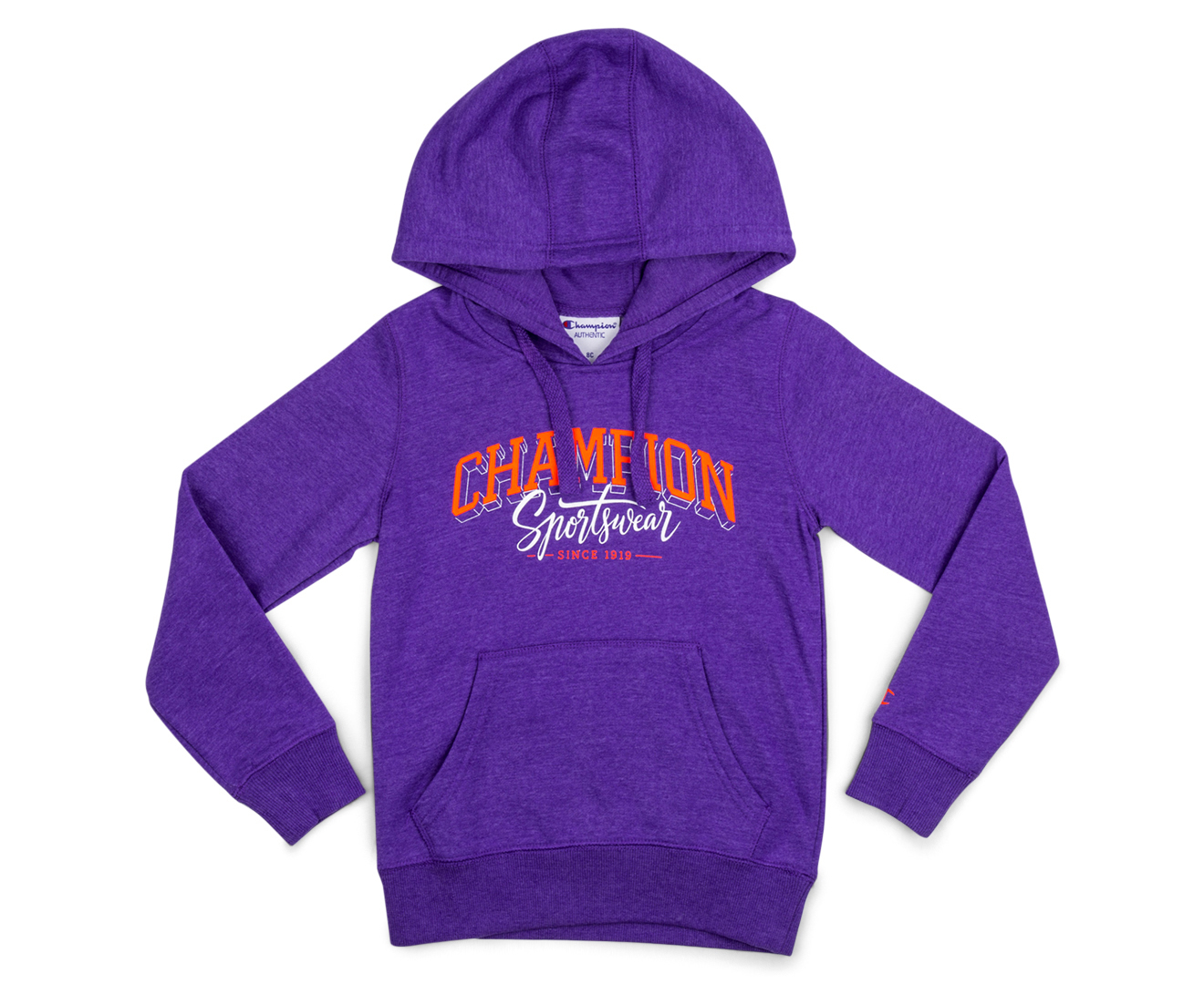 Champion Girls' Sportswear Hoodie - Space Purple Heather | Catch.com.au