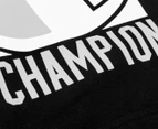 Champion Boys' C Logo Hoodie - Black