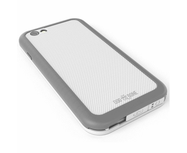 Dog and Bone Wetsuit Impact Case Waterproof Slim Rugged for iPhone 6/6s White