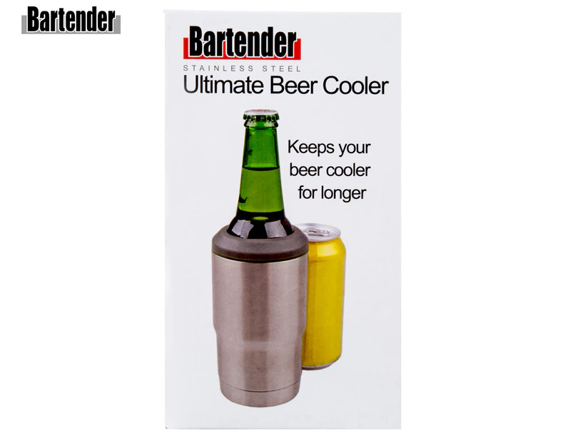 Bartender Ultimate Beer Cooler - Silver