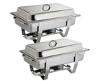 Olympia Milan Chafing Dish Twin Pack