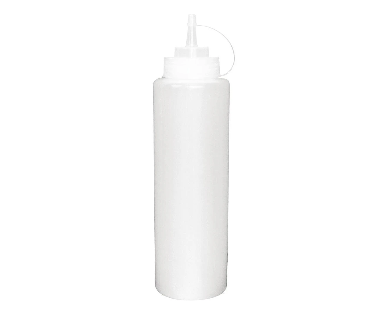 Vogue Clear Squeeze Sauce Bottle 681ml