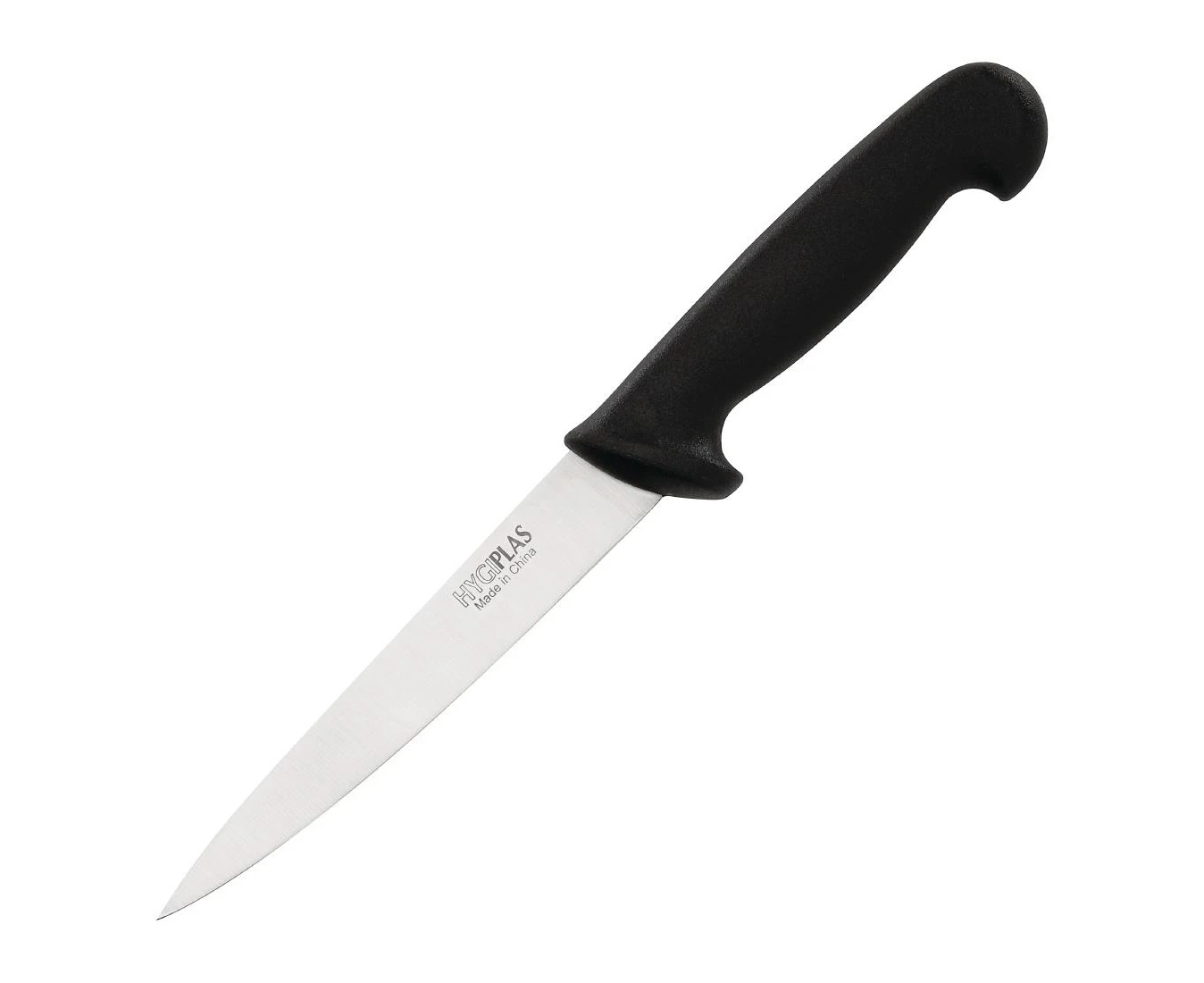 Hygiplas Black Filleting Knife 15cm