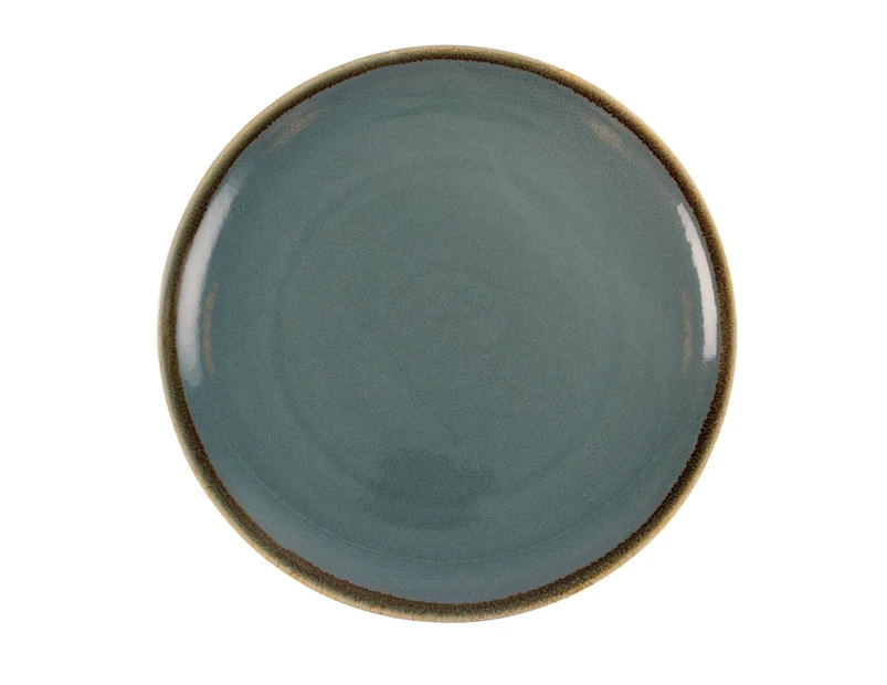 Olympia Kiln Round Plate 280mm - Blue - Porcelain - Dishwasher Safe