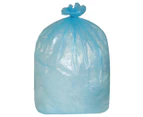 Jantex Large Medium Duty Blue Bin Bags 90Ltr