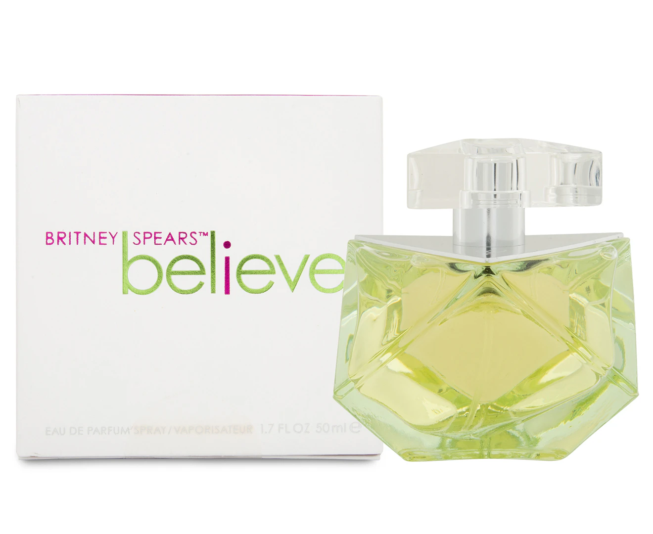 Britney Spears 50ml Believe Eau De Parfum Fragrances/Perfume Spray for Women